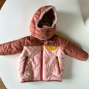 Baby Patagonia jacket (reversible!)